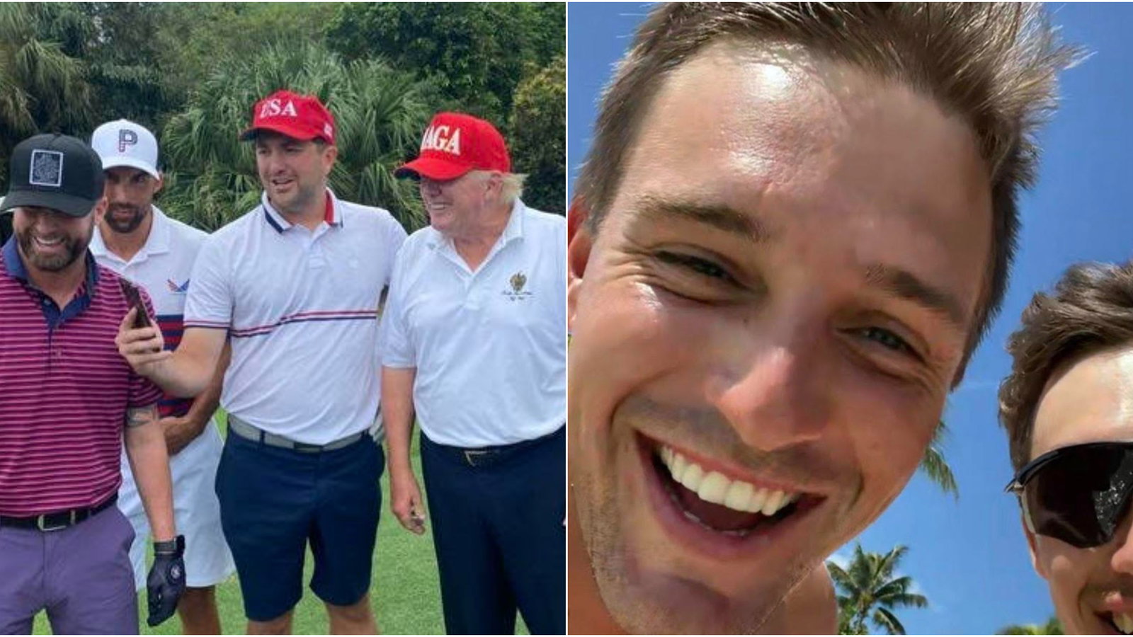 Former US President Donald Trump FACETIMES Bryson DeChambeau!
